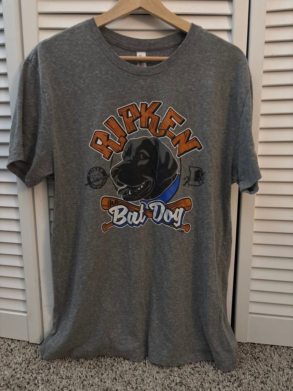 Durham Bulls Ripken Bat Dog Tshirt